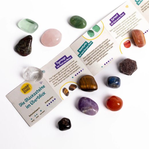 Schokoschatz für Kids "Glückssteine"