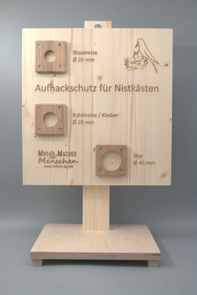 Nistkasten Star mit Aufhackschutz