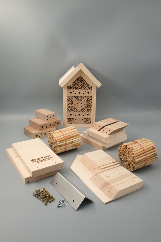 Wildbienenhaus-Bausatz "Wertach"