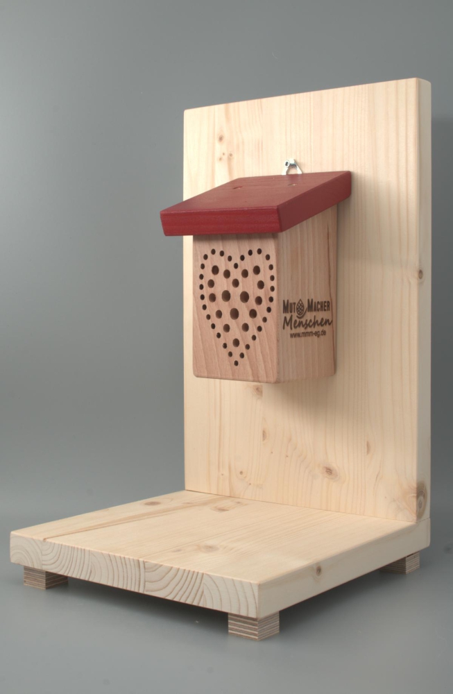 Wildbienenhaus "Herz"