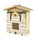 Wildbienenhaus "Rathaus" bemalt